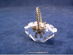 Flower Basket - Gold