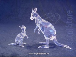 Kangoeroe Moeder met Jong Kangoeroe Moeder met Jong