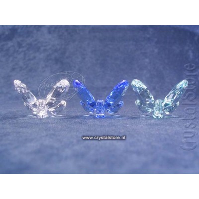 Butterflies Set of 3 (Blue, Green and Clear)