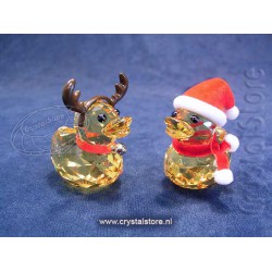 Happy Duck - Santa & Reindeer