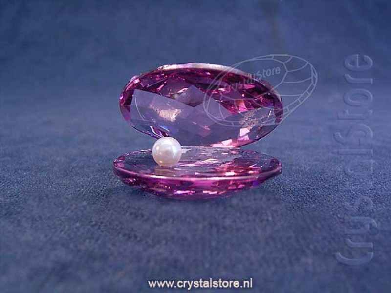 Betasten middag waarschijnlijk swarovski kristal | Schelp met Parel - Violet (5526147)