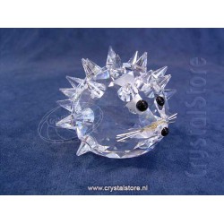 Hedgehog Round Large (silver whiskers)