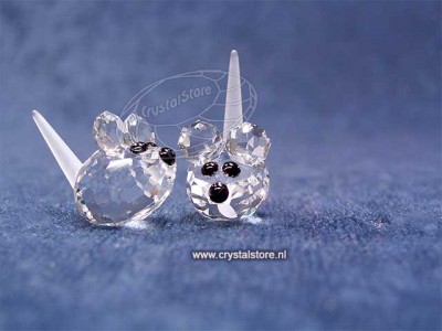 Swarovski Crystal - Field Mice (Set of 2) (No Box)