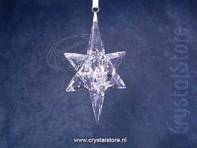 Ornament Star Clear Large
