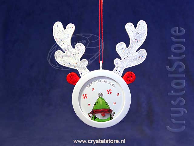 Holiday Cheers Reindeer Hanging Picture Frame