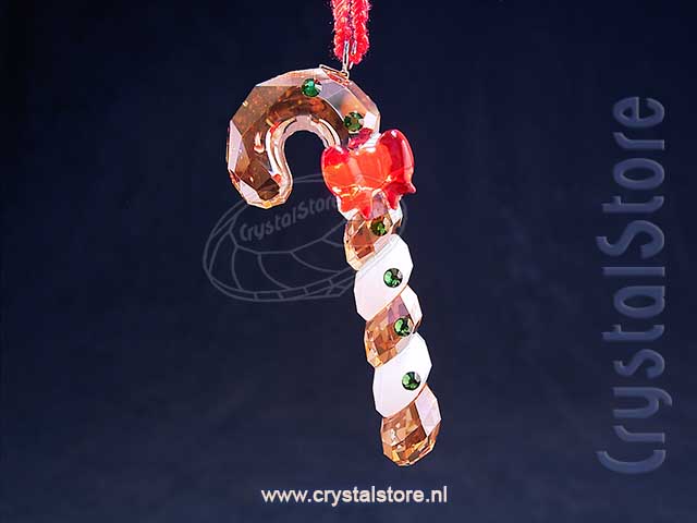Holiday Cheers Gingerbread Candy Cane Ornament