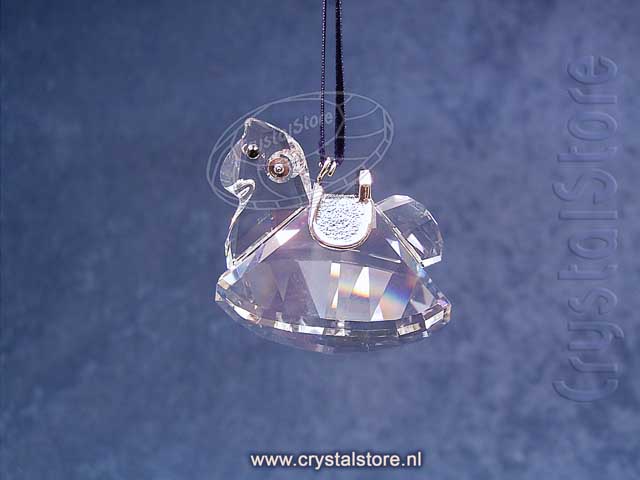 Hobbelpaard  ornament Rhodium