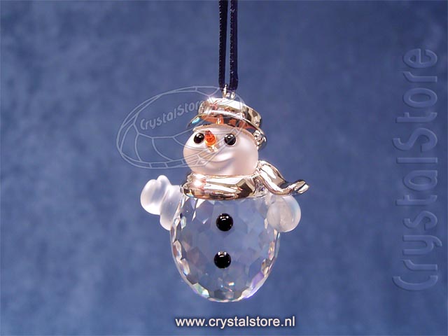 Snowman Silver Trim 
