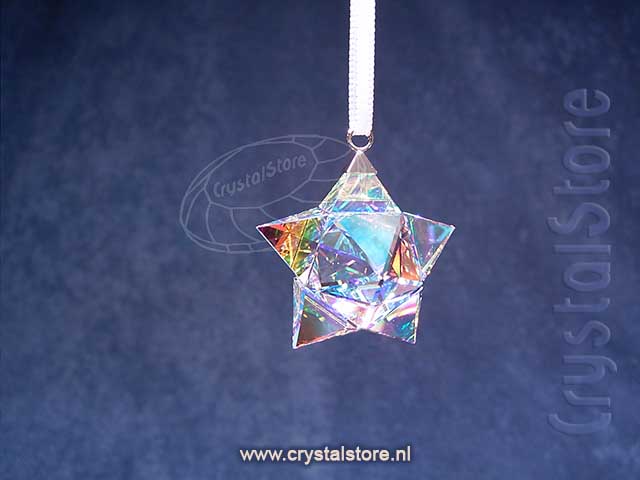 Ster Ornament Aurora Borealis - Klein