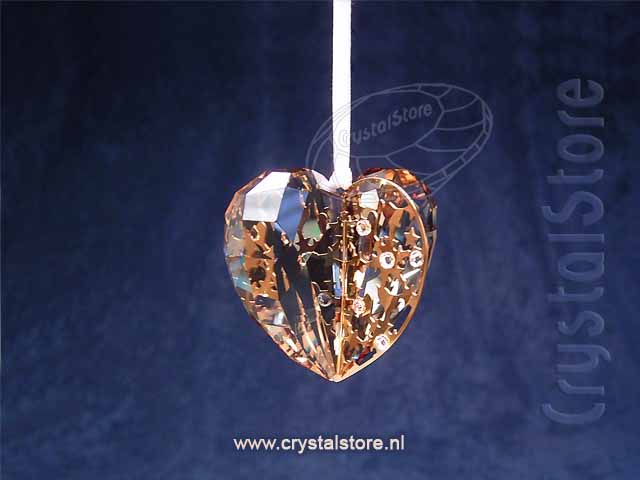 Kerstornament Hart Goud