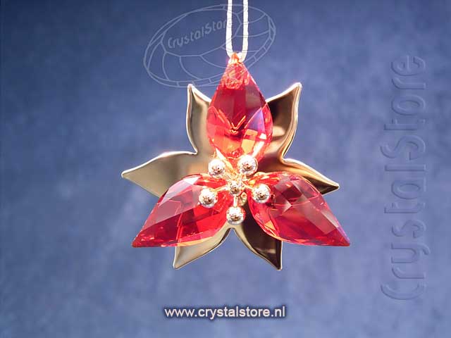 Kerstster Ornament Goudtint