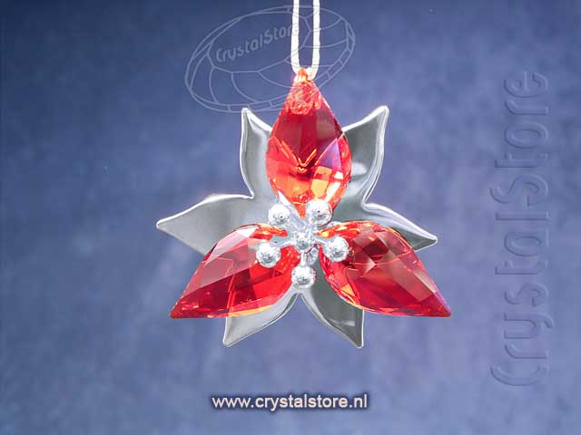Kerstster Ornament Zilvertint