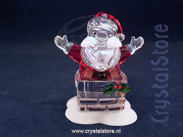 Holiday Cheers Kerstman en Schoorsteen