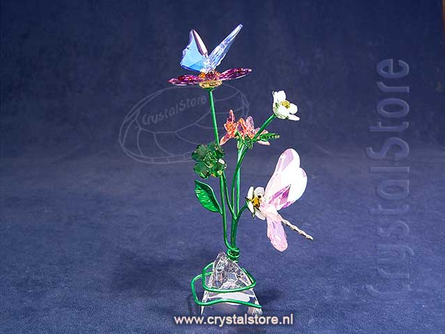 Idyllia Vlinder en bloemen